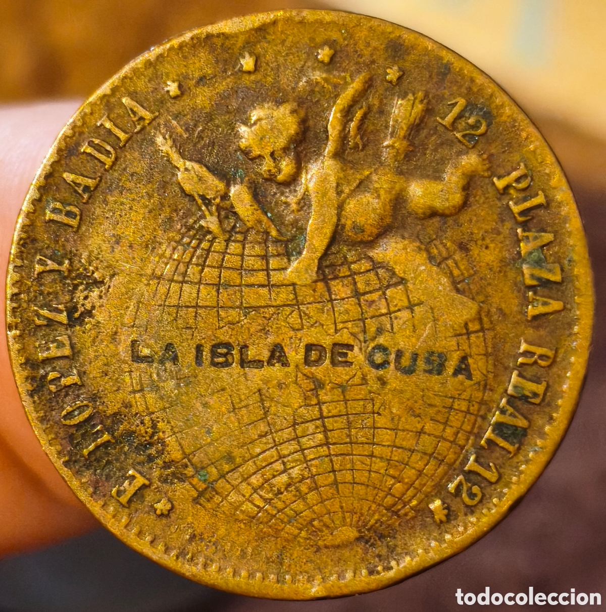 Monedas locales: PC-1-5.3 - Token - La Isla de Cuba - Barcelona - Foto 2
