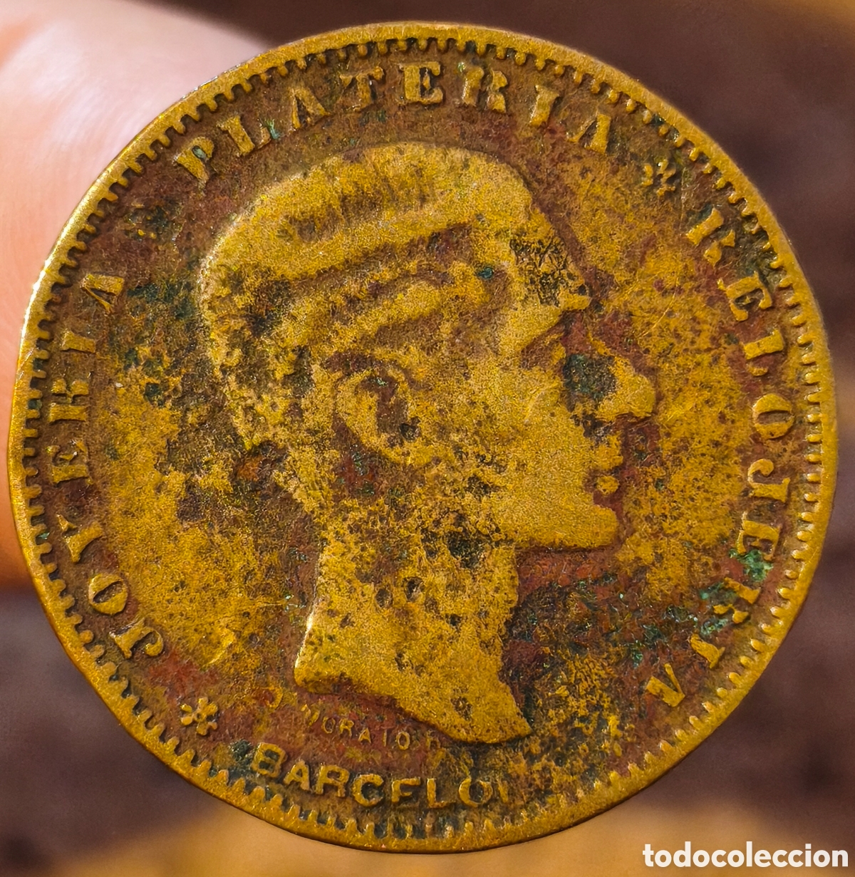 Monedas locales: PC-1-5.3 - Token - La Isla de Cuba - Barcelona