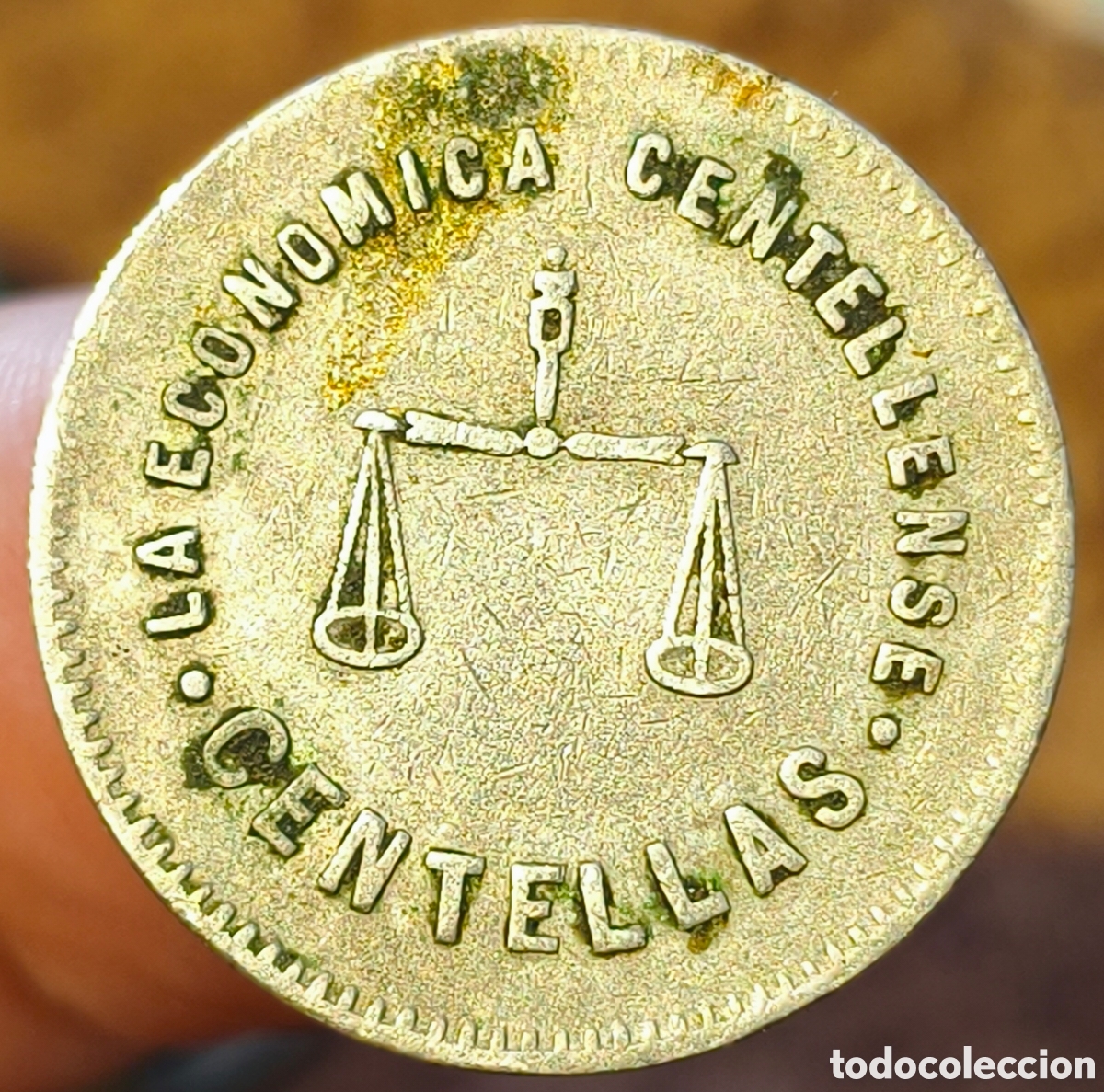 Monedas locales: AL2906 - La Econ&oacute;mica Centellense - Centelles (Barcelona) - 1 peseta