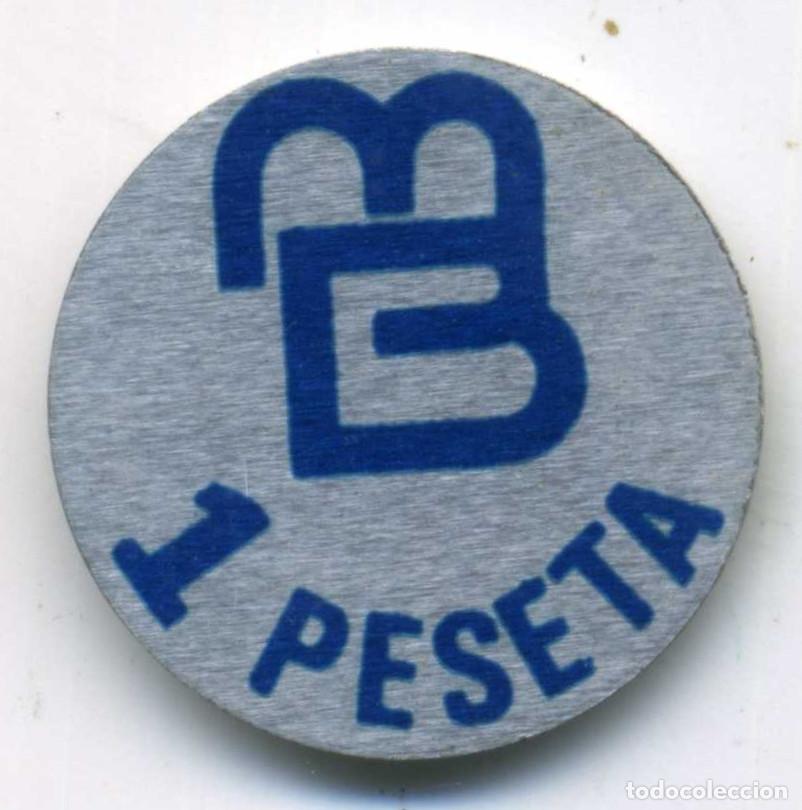 Monedas locales: XS- BARCELONA (1977-19179) Fitxa Fraccion&agrave;ria 1 Pta. A IDENTIFICAR HELP PLEASE