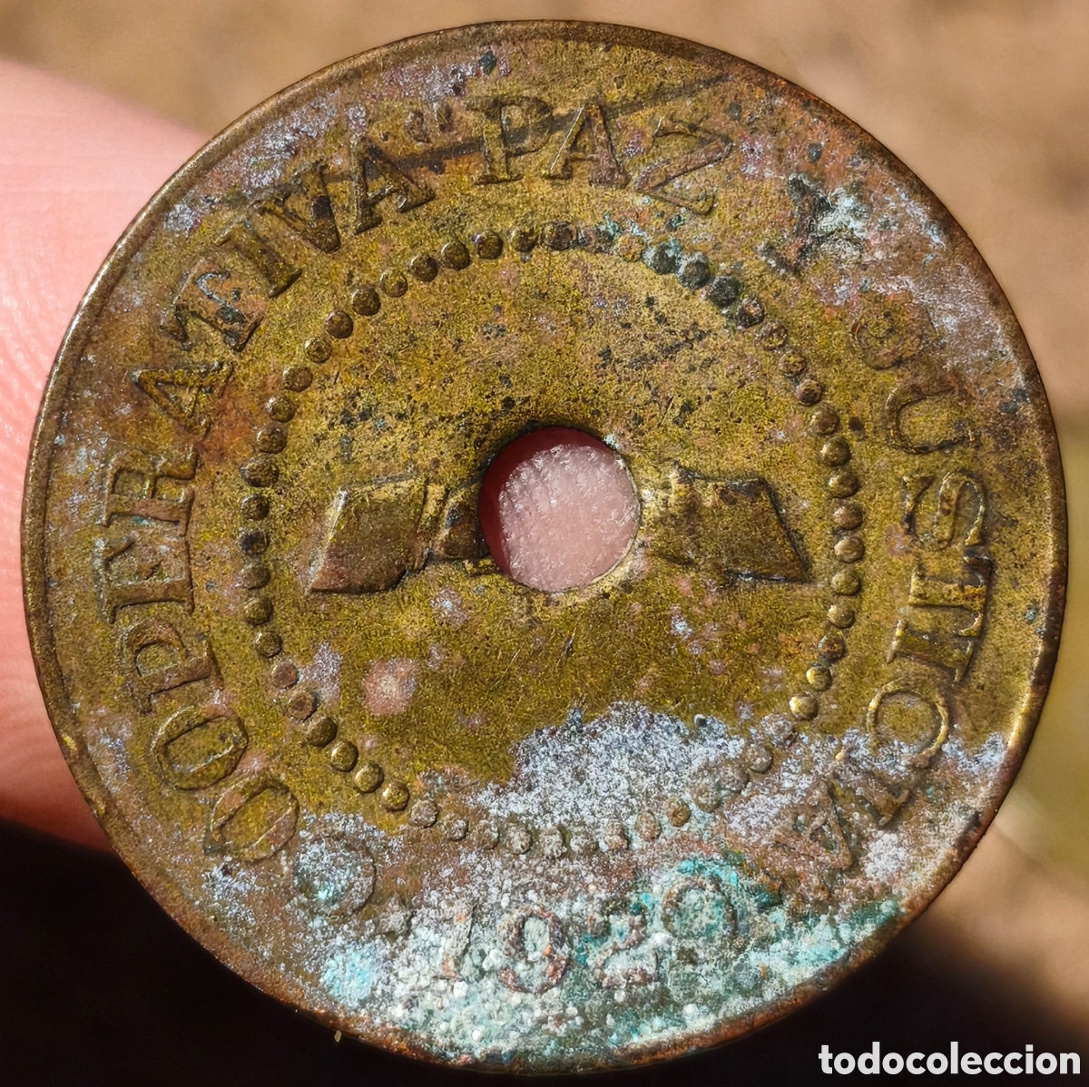 Monedas locales: AL1533v - Cooperativa Paz y Justicia - Barcelona - 10 c&eacute;ntimos