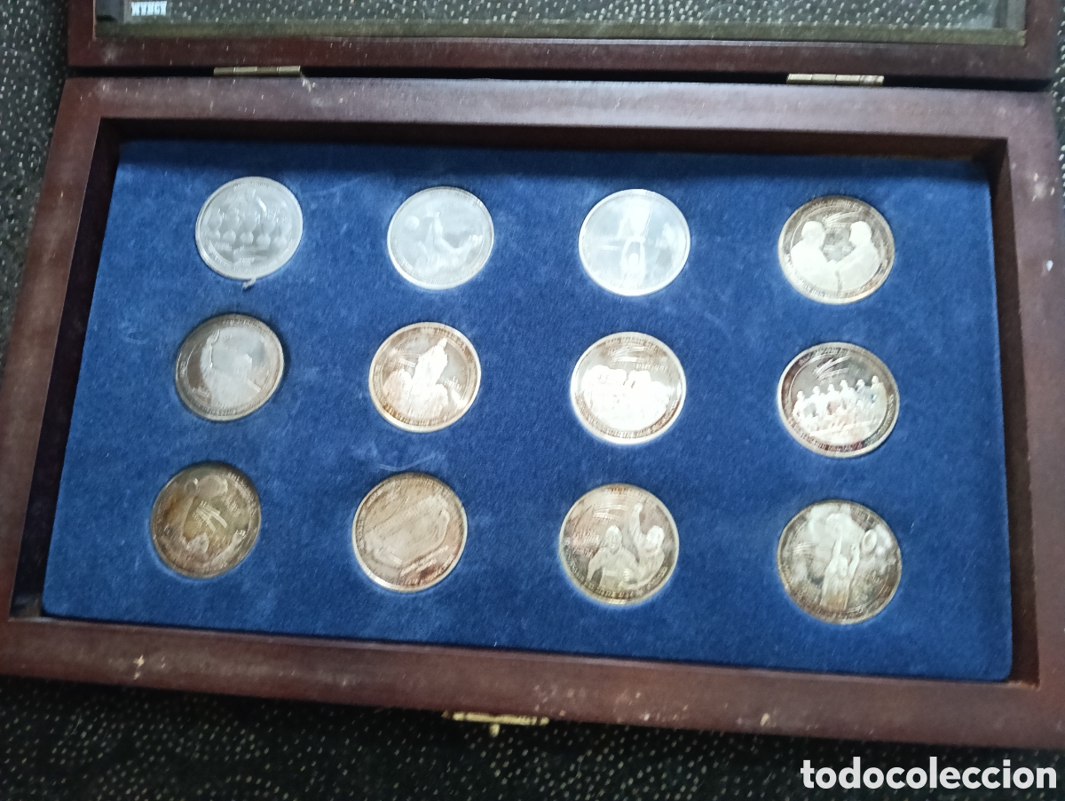 Monedas locales: Colecci&oacute;n original de Monedas del Real Madrid, el Centenario del mejor Club del Siglo XX Real Madrid