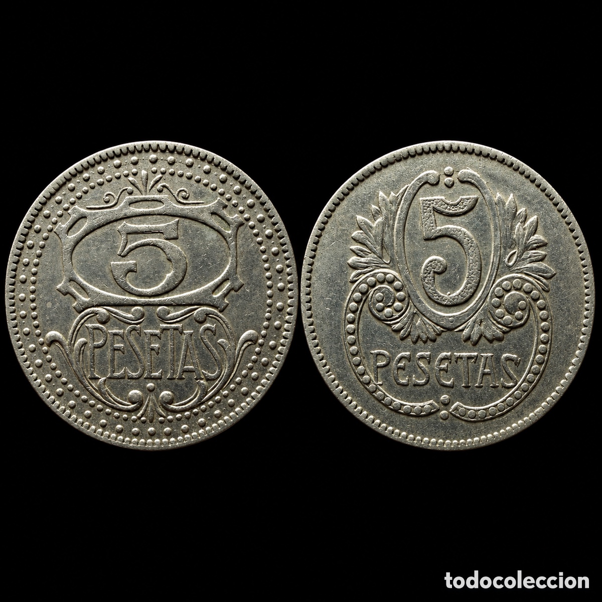 Monnaies locales: Ficha casino 5 pesetas