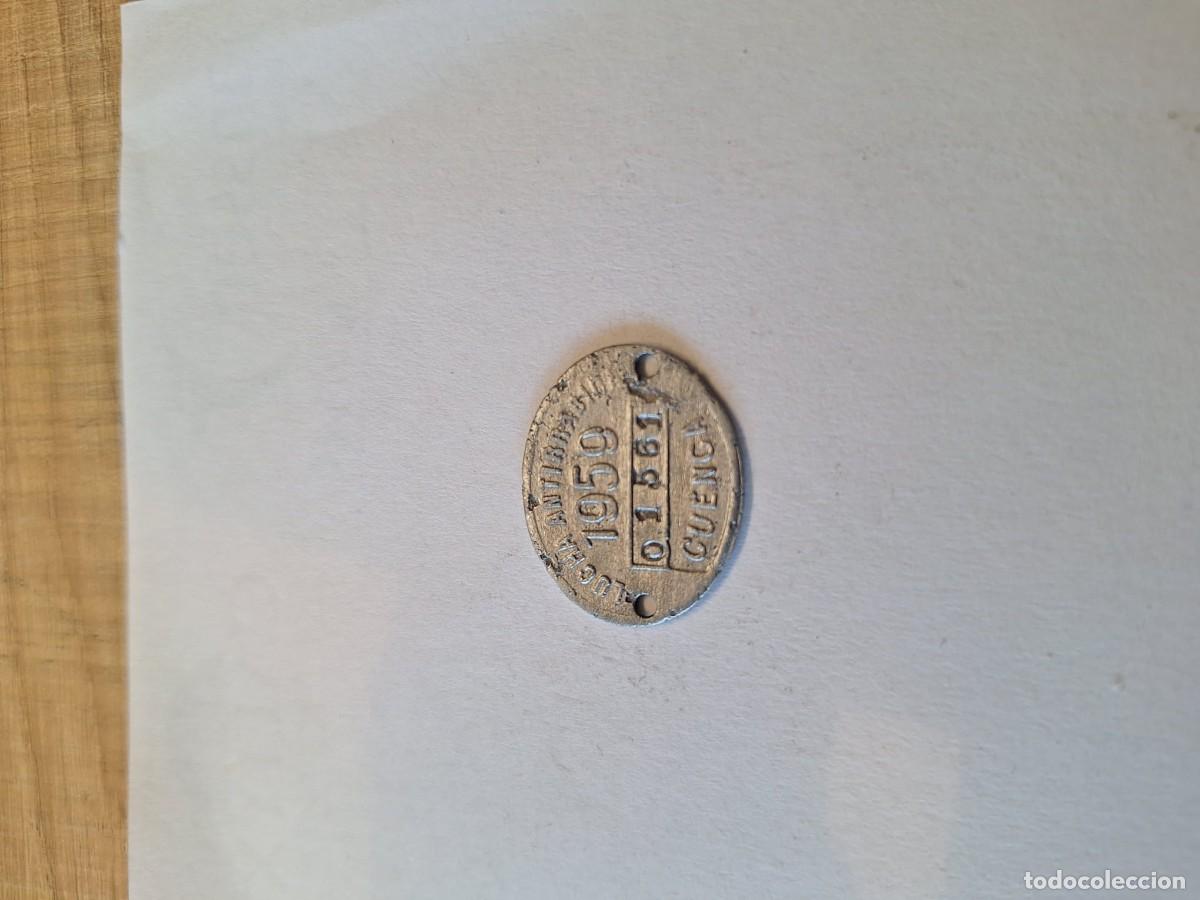 Monedas locales: RARA FICHA LUCHA ANTIRRABICA CUENCA