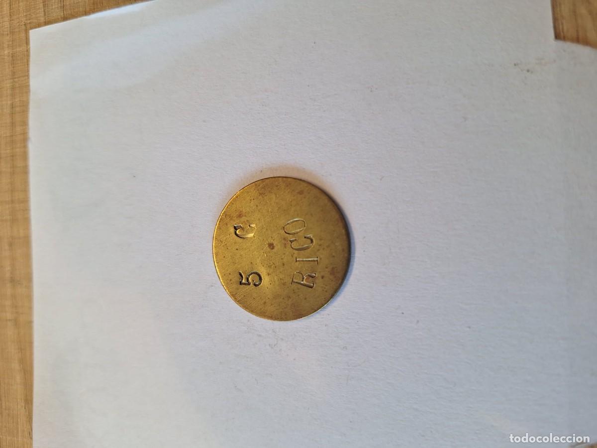 Monedas locales: RARISIMA FICHA RICO IBI? - Foto 1
