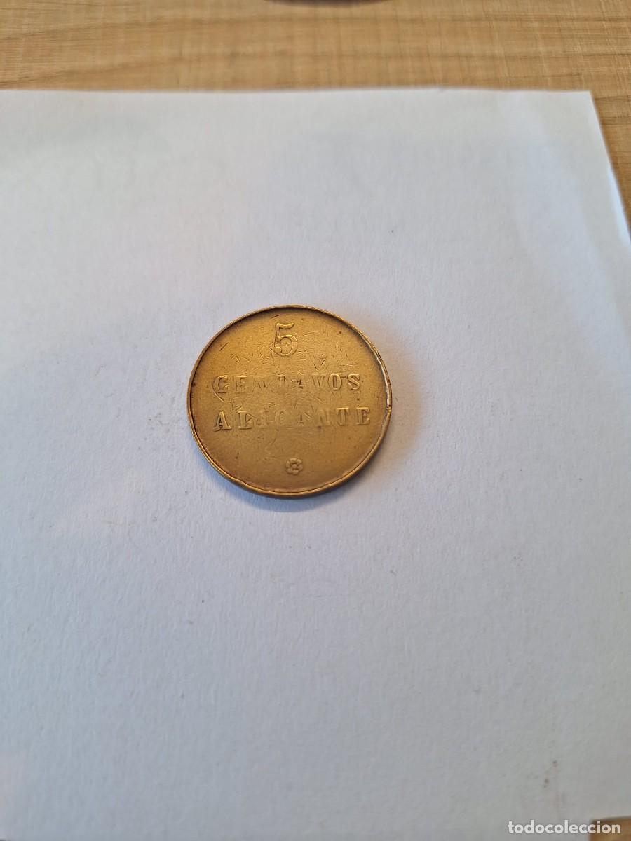 Monedas locales: RARISIMA FICHA ALICANTE