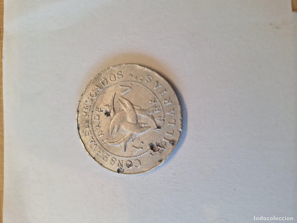 Monedas locales: RARISIMA FICHA PUBLICIDAD SANTO&Ntilde;A SANTANDER