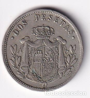 Moedas locais: FICHA DEL CASINO DE AGRICULTURA DE VALENCIA DE 2 PESETAS