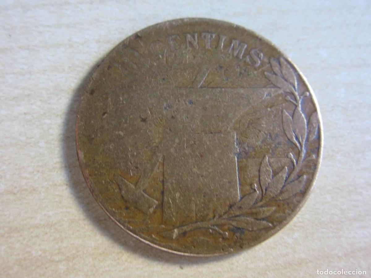 Moedas locais: Ficha monetaria de 10 c&eacute;ntimos de Cooperativa la Flor de Maig Fundada en 1890