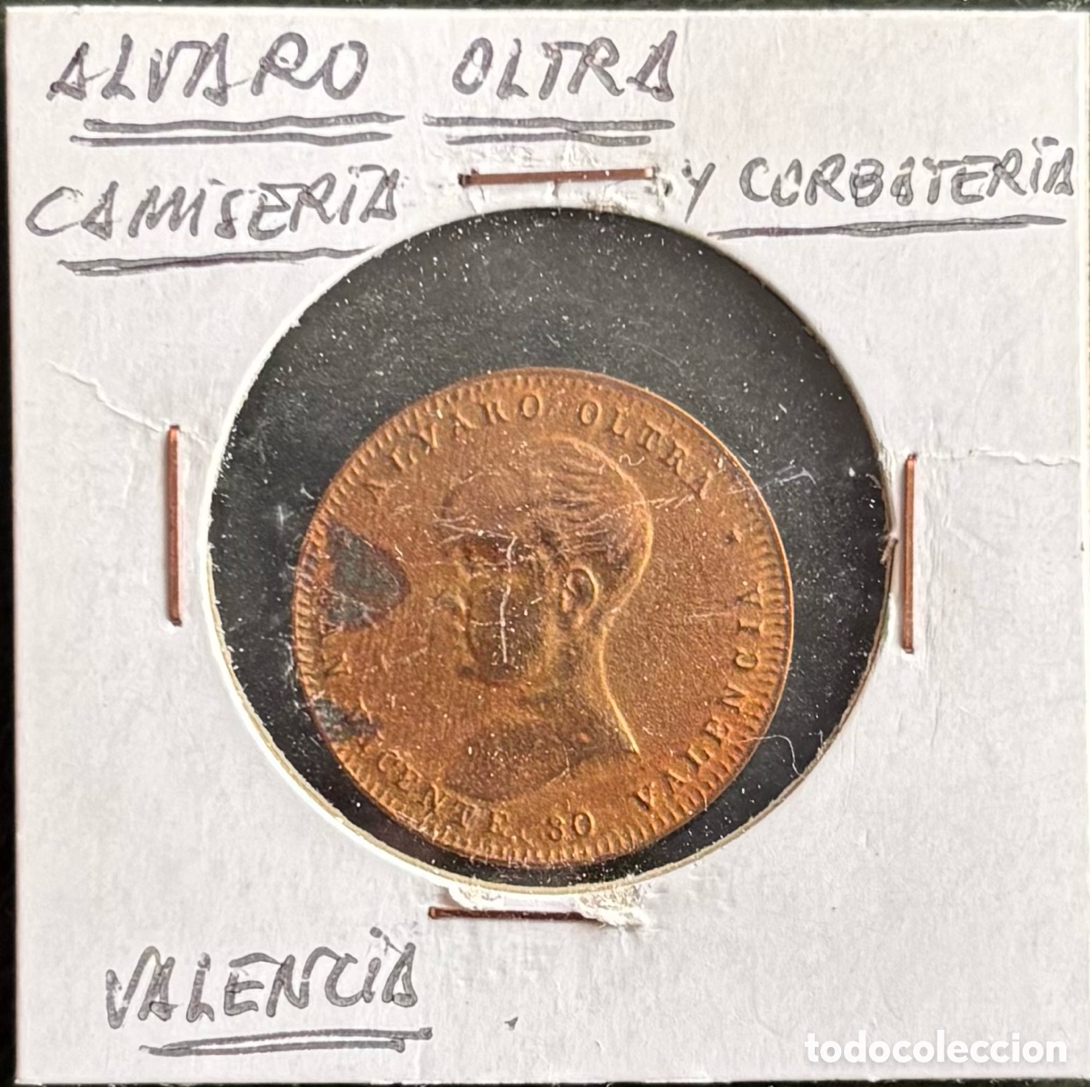 Lokalw&auml;hrung: Ficha monetaria, jet&oacute;n. &Aacute;lvaro Oltra. Camiser&iacute;a. Valencia