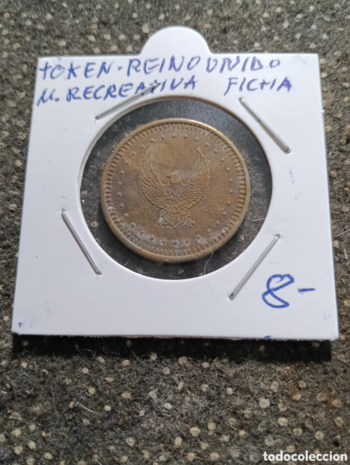 Monedas locales: Token o Jeton Reino Unido ficha recreativa
