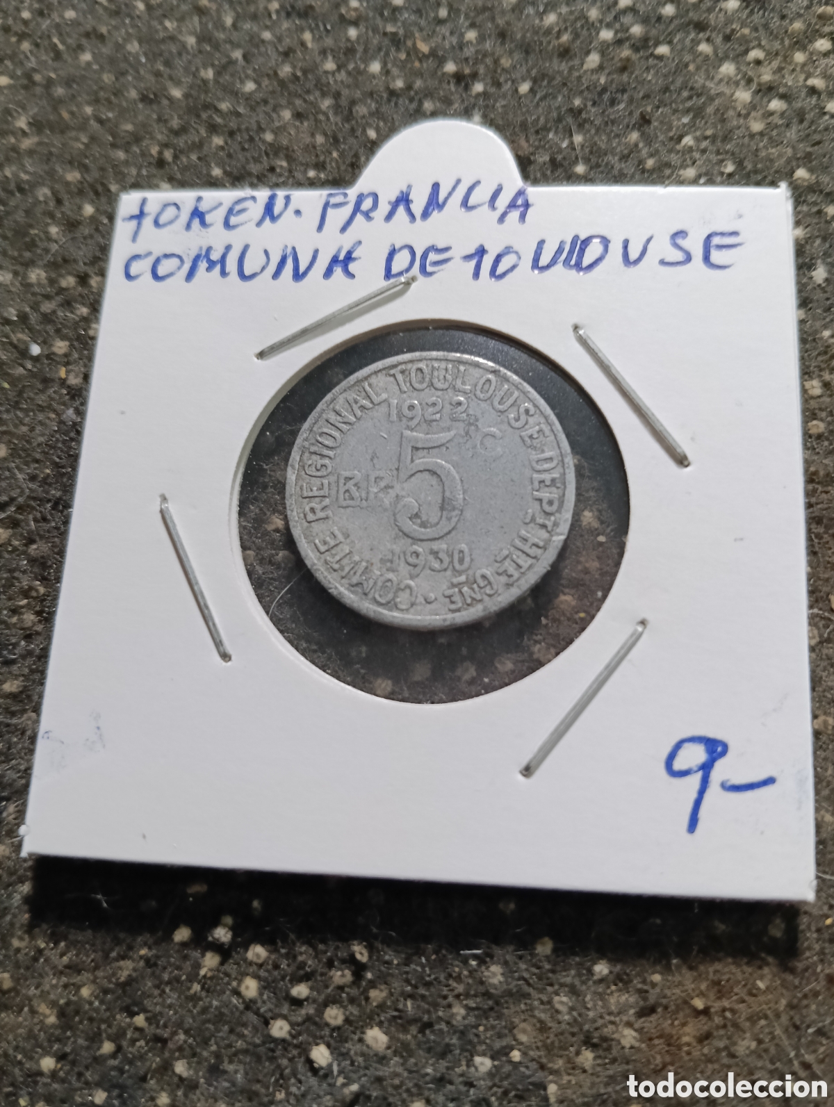 Monedas locales: Token o Jeton Francia comuna de Toulouse