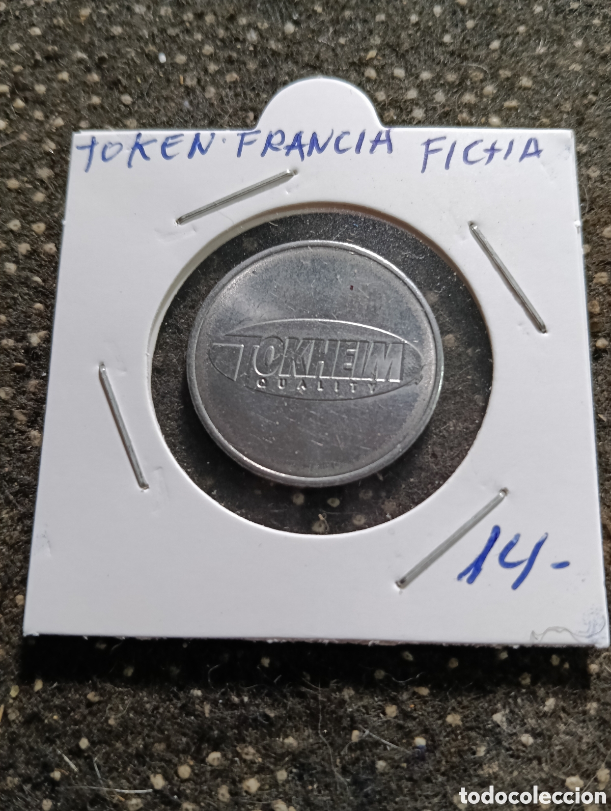 Monedas locales: Token o Jeton Francia ficha Tokheim