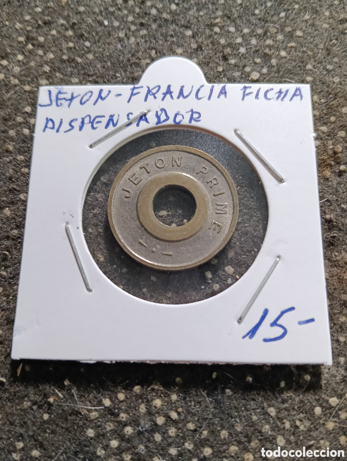 Monedas locales: Token o Jeton Francia ficha dispensadores varios