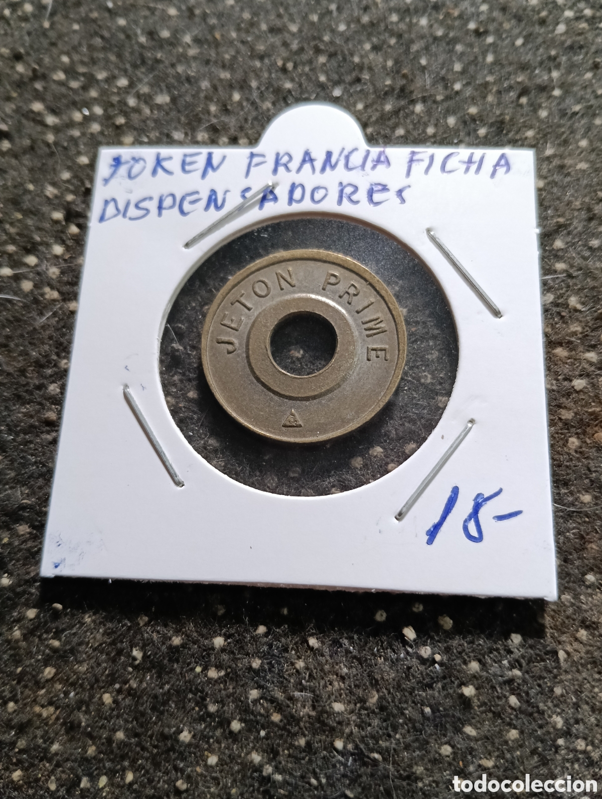 Monedas locales: Token o Jeton Francia ficha dispensadores