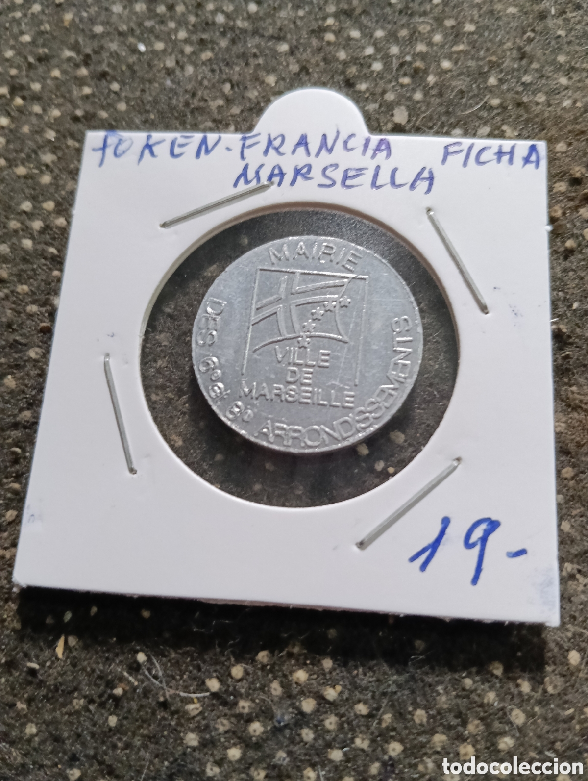 Monedas locales: Token o Jeton Francia ficha Marsella