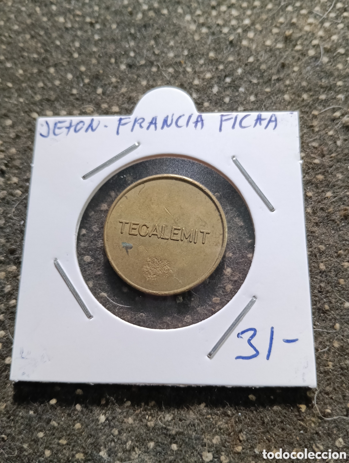 Monedas locales: Token o Jeton Francia fichas Tecalemit