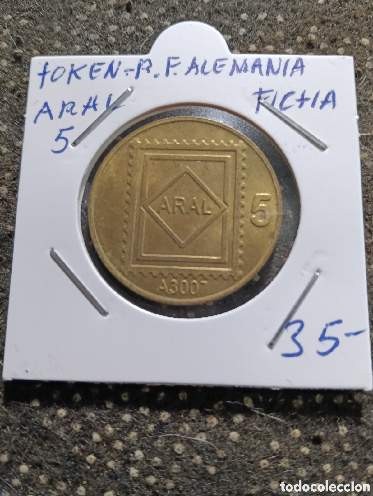 Monedas locales: Token o Jeton Republica Federal de Alemania Aral 5