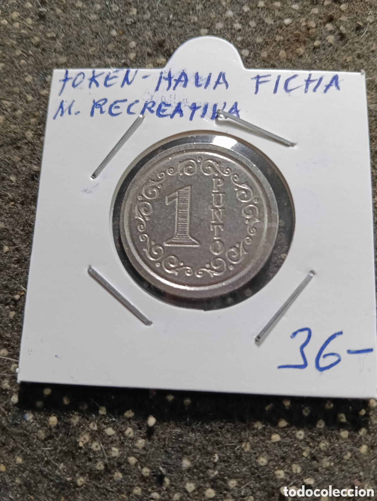 Monedas locales: Token o Jeton Italia ficha Maquinas recreativas