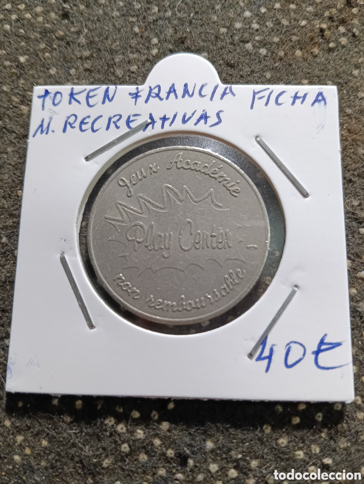 Monedas locales: Token o Jeton Francia ficha maquinas recreativas