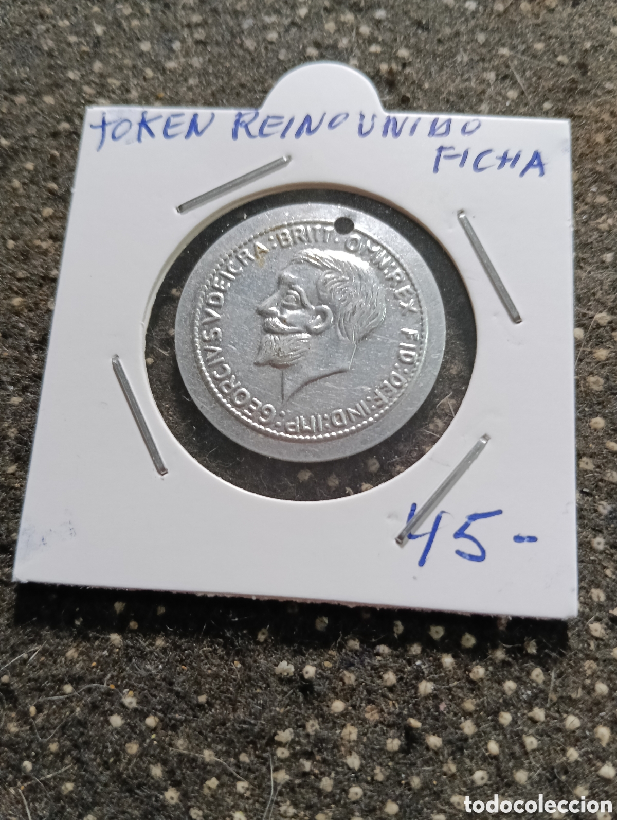 Monedas locales: Token o Jeton Reino Unido ficha
