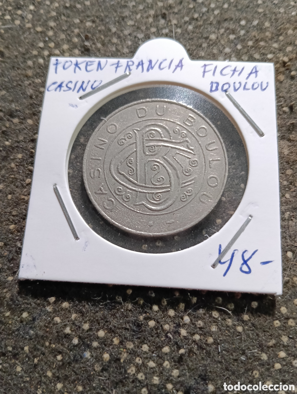 Monedas locales: Token o Jeton Francia fichas casino Boulou n&deg;2