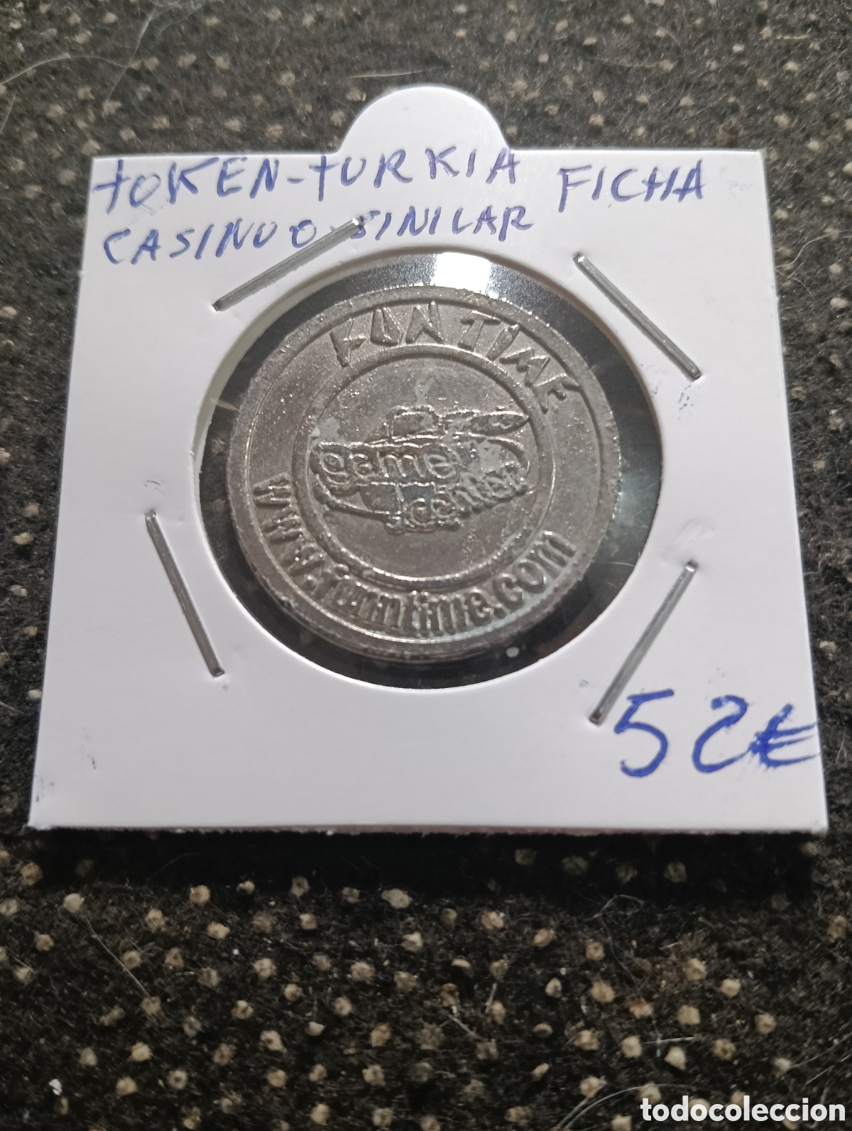 Monedas locales: Token o Jeton Turqu&iacute;a ficha casino o similar