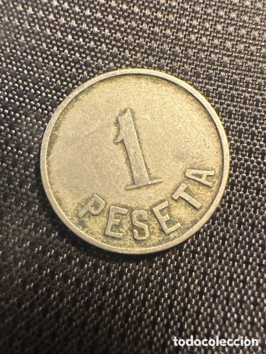 Monedas locales: La Regeneradora&rdquo; de Llagostera (Gerona),1 pta - Foto 2