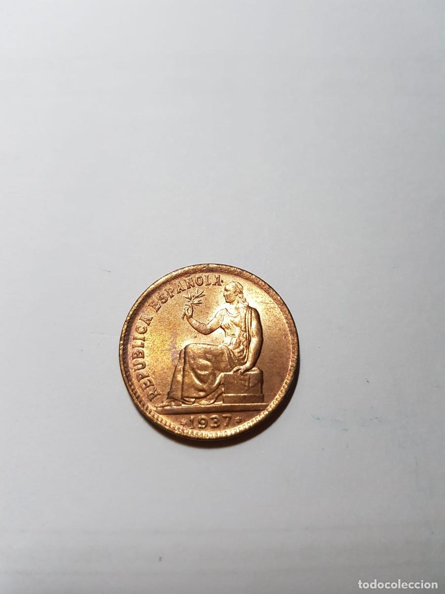 Monedas locales: ESPA&Ntilde;A-2&ordm; REPUBLICA-50 CENTIMOS-1937*3-4