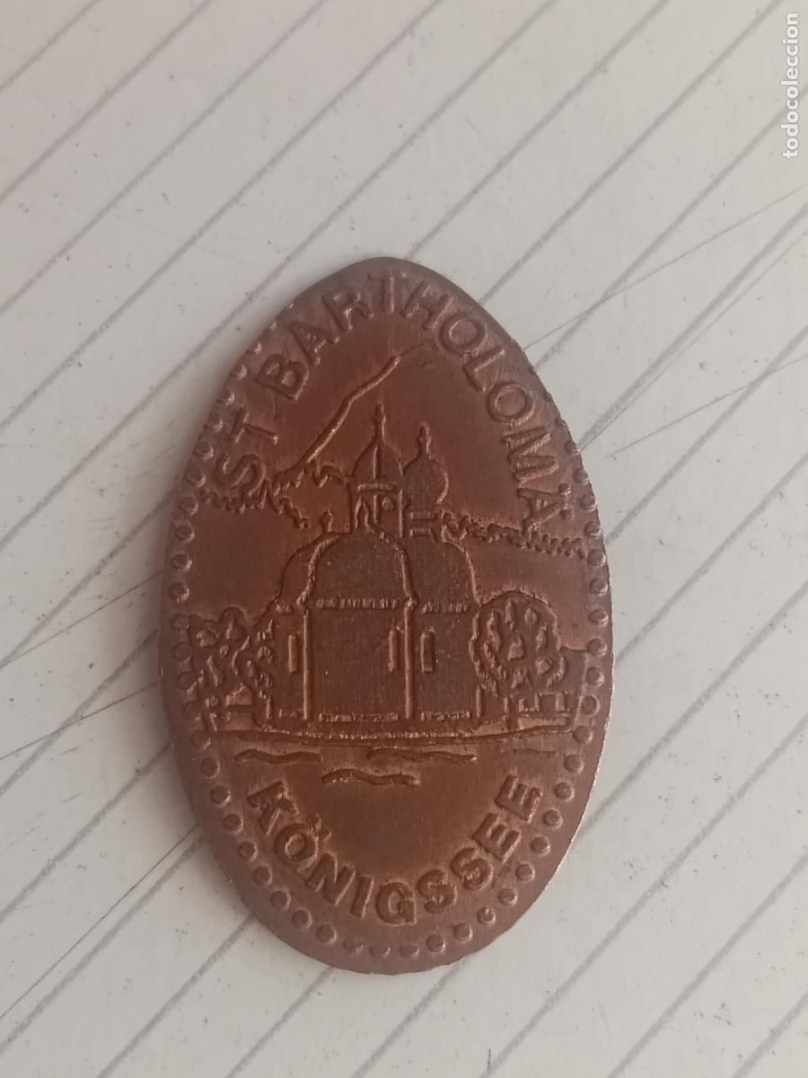 Monedas locales: Ficha enlongada. K&ouml;nigsee, Baviera, Alemania - Foto 1