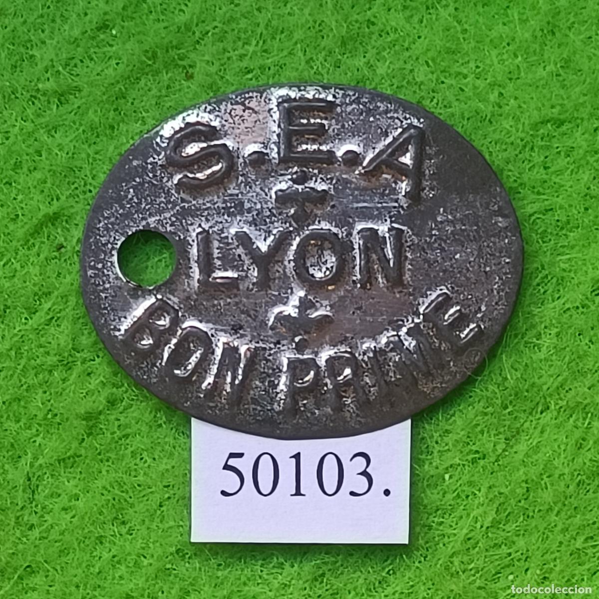 Monedas locales: ficha Francia, S.E.A. LYON / BON PRIME, Soci&eacute;t&eacute; &Eacute;conomique d'Alimentation, token, jet&oacute;n,
