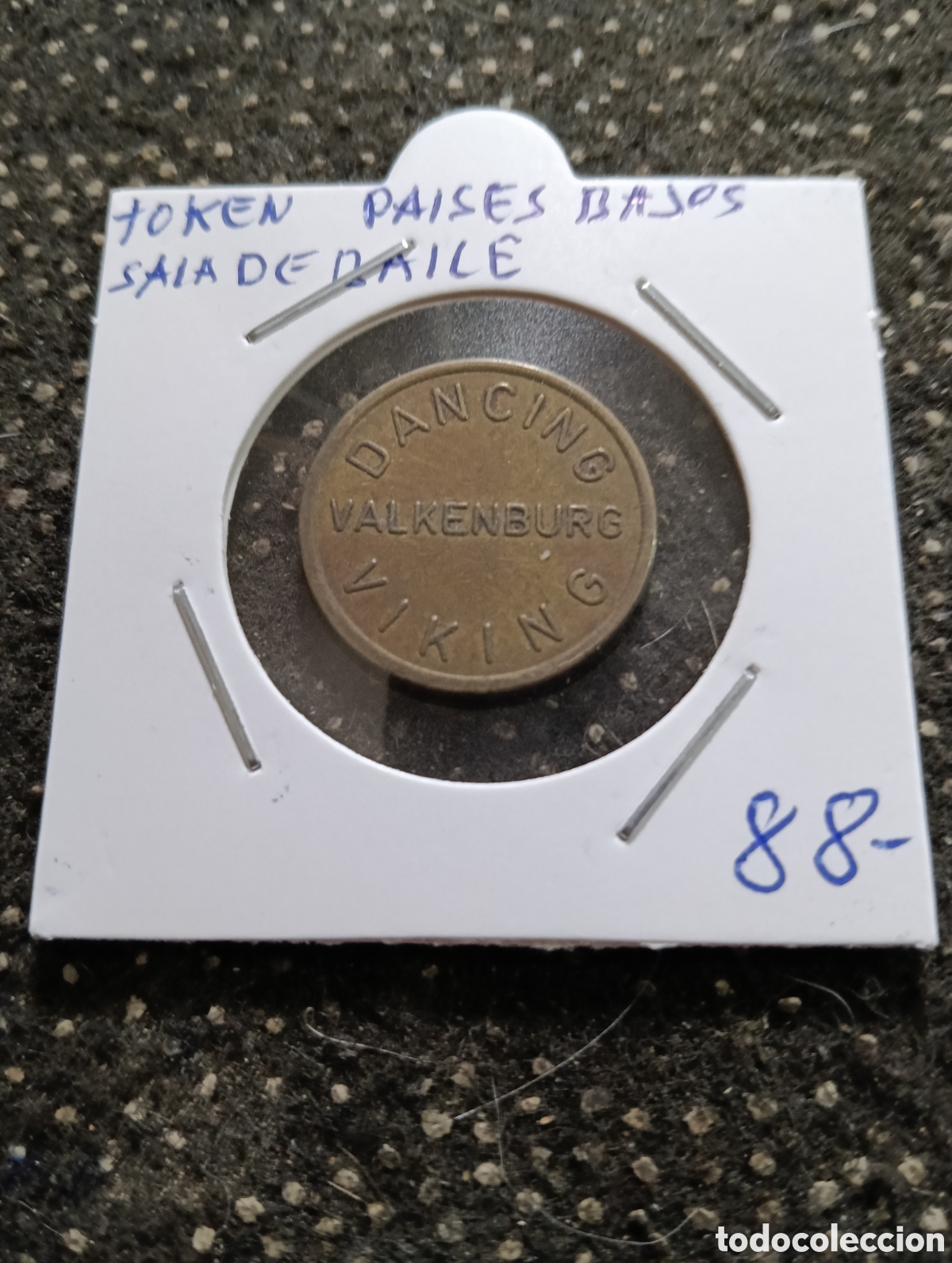Monedas locales: Token o Jeton Pa&iacute;ses Bajos ficha de sala de baile