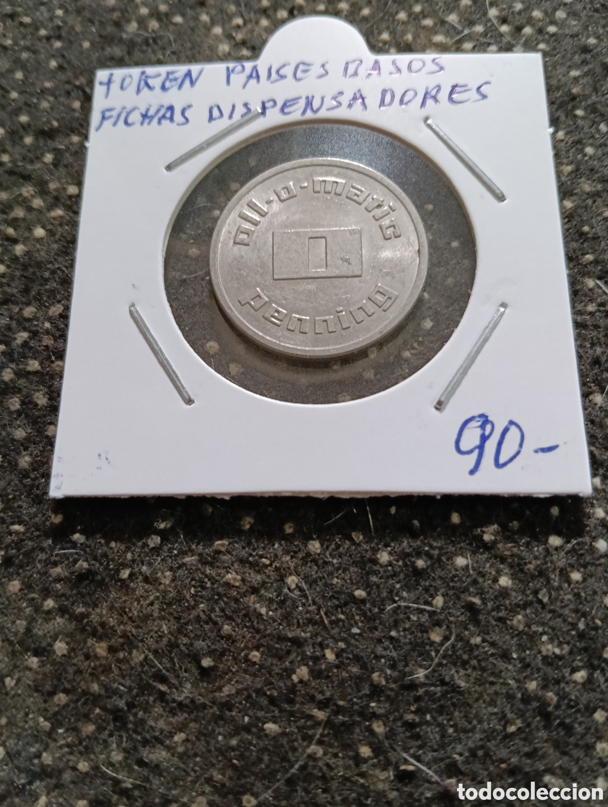 Monedas locales: Token o Jeton Pa&iacute;ses Bajos ficha de dispensador