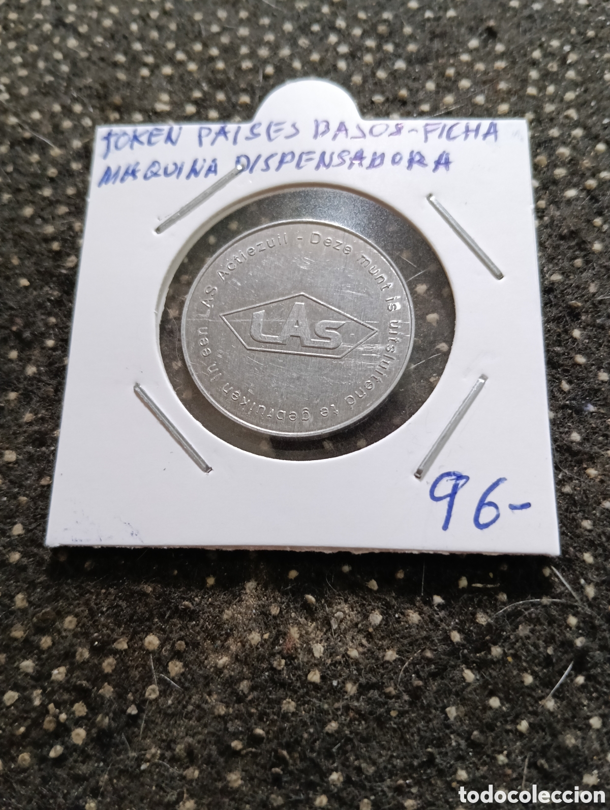 Monedas locales: Token o Jeton Pa&iacute;ses Bajos ficha de dispensador de bebidas