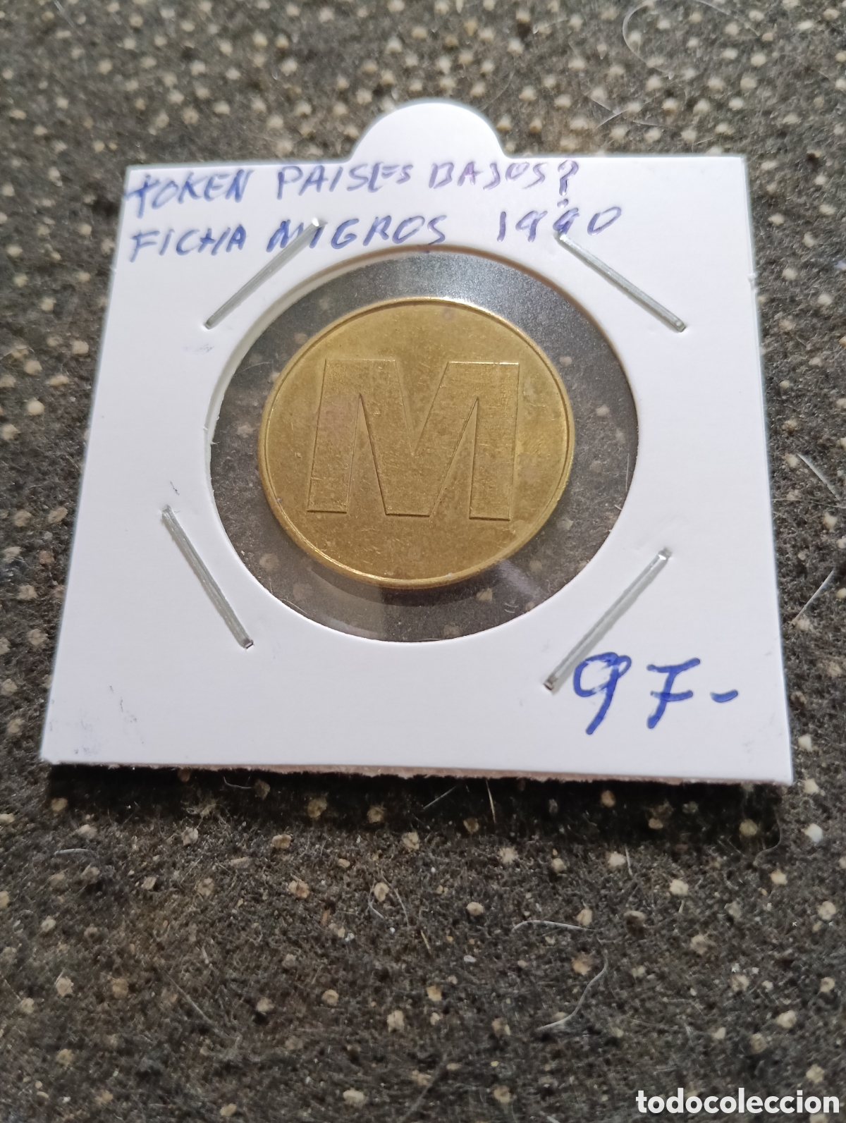 Monedas locales: Token o Jeton Pa&iacute;ses Bajos ficha de Migros 1990