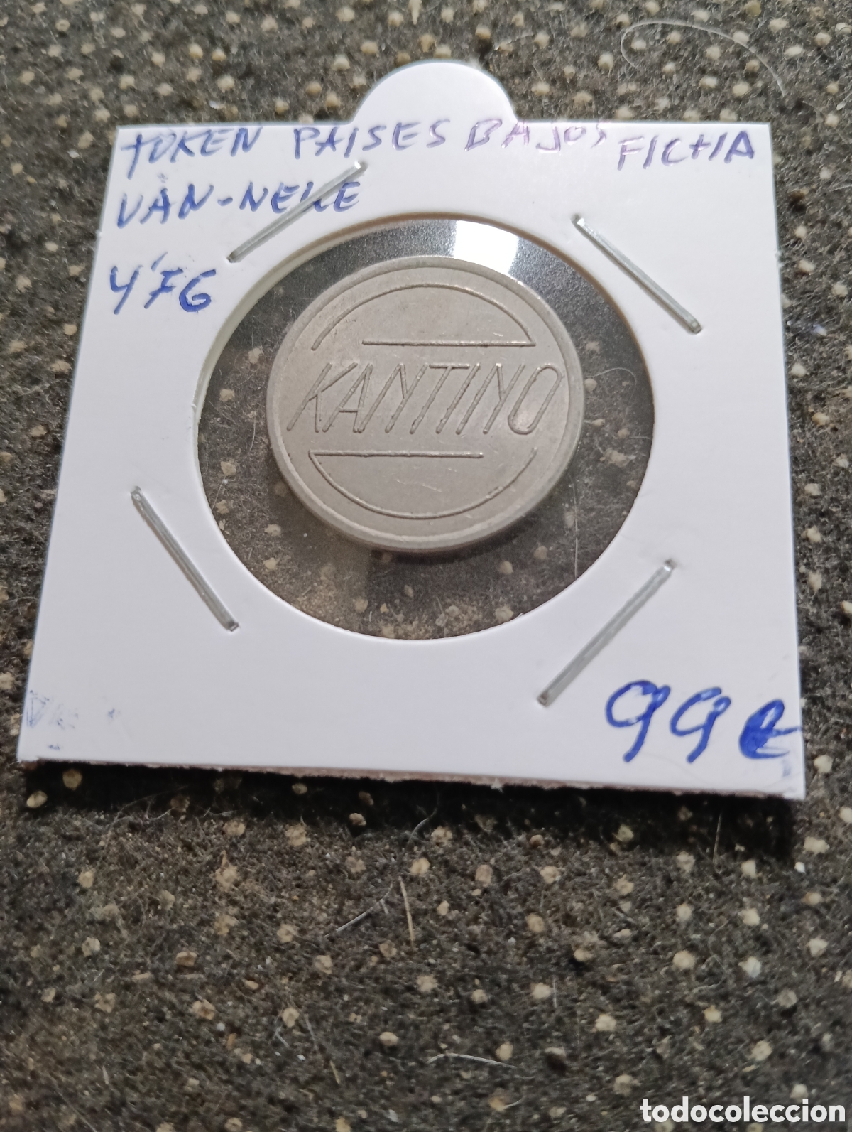 Monedas locales: Token o Jeton Pa&iacute;ses Bajos ficha Van Nelle