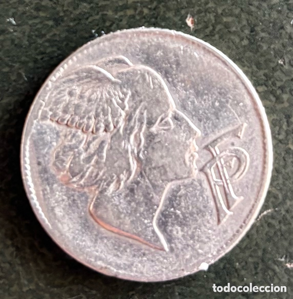 Monedas locales: Ficha monetaria. Federaci&oacute;n Patronal. Palencia. 1 peseta