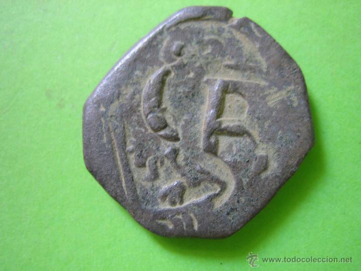 Monedas medievales: MONEDA MEDIAVAL RESELLADA - Foto 2
