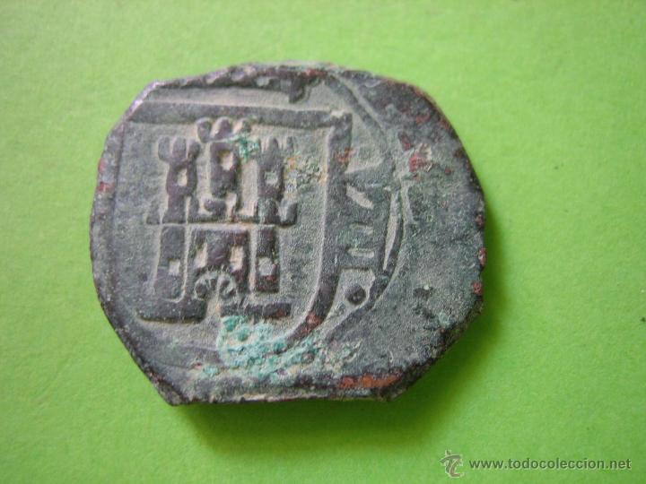 Monedas medievales: MONEDA MEDIAVAL RESELLADA - Foto 2