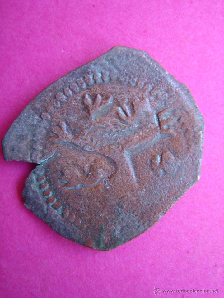 Monedas medievales: MONEDA MEDIAVAL RESELLADA - Foto 2