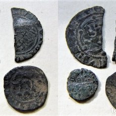 Monedas medievales: LOTE DE 4 MONEDAS MEDIEVALES A IDENTIFICAR. Lote 170209796