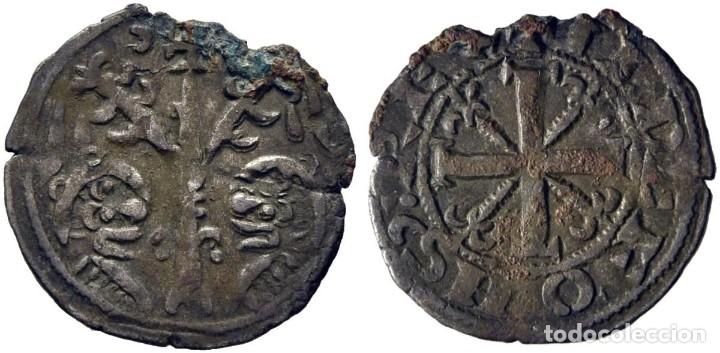 ALFONSO IX (1188-1230). POSIBLEMENTE LEÓN. DINERO. VELLÓN. CY1092 (60 €). 0,7 G. MBC+. ATRACTIVO (Numismática - Medievales - Castilla y León)