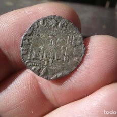 Monedas medievales: LUK. NOVEN ENRIQUE II BURGOS B BAJO CASTILLO VTE. ANILLO PATA DEL LEÓN. Lote 297691983