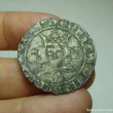 Monedas medievales: REAL O CUARTILLO DE VELLÓN. ENRIQUE II. CORUÑA.. Lote 307202833