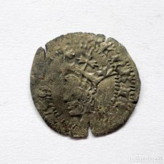 Monedas medievales: ENRIQUE II REY DE CASTILLA Y LEÓN (1369 - 1379).CRUZADO. ACUÑACIÓN DOBLE. Lote 326076318