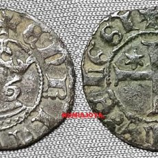 Monnaies médiévales: ENRIQUE III ”EL DOLIENTE” AÑO 1390/1406. SEISEN O MEAJA DE BURGOS. PESO 0,59 GR. 15 MM. RARA. MBC+.. Lote 329408943