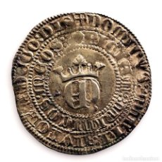 Monedas medievales: SPAIN-ENRIQUE II (1369-1379). REAL, ACUÑADO EN SEVILLA. PLATA 3,47 G. MUY ESCASA. Lote 347662618