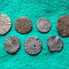 Monedas medievales: (317) - LOTE DE 7 MONEDAS ESPAÑOLAS MEDIEVALES VARIADAS (IX)