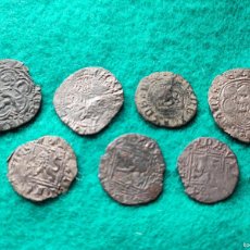 Monedas medievales: (313) - LOTE DE 7 MONEDAS ESPAÑOLAS MEDIEVALES VARIADAS (V)