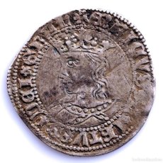 Monedas medievales: SPAIN-REINO DE CASTILLA. ENRIQUE IV. REAL DE BUSTO, TOLEDO. PLATA 3,4 G. ESCASA. Lote 346825873